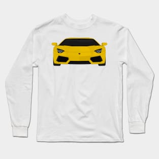 AVENTADOR YELLOW Long Sleeve T-Shirt